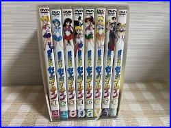 Pretty Guardian Sailor Moon First Edition Complete 8 Volume DVD Set From Japan
