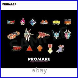 Promare Pins Collection 16 Type Complete Box Trigger From Japan