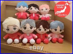 RARE BTS TinyTAN Boy With Luv M Plush doll 2024 Complete Set of 7 from JAPAN