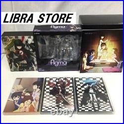 RARE Black Rock Shooter Blu-ray BOX Limited Edition with Figma Figure from JAPAN