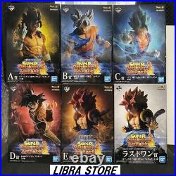 RARE Dragon Ball Heroes Ichiban Kuji 2019 Figure Complete Set of 6 from JAPAN