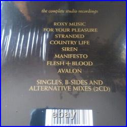 RARE ROXY MUSIC THE COMPLETE STUDIO RECORDINGS / 10CD Used From JAPAN