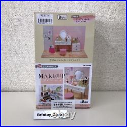 RE-MENT MAKEUP Dresser All 8 types set complete box Figure? From Japan
