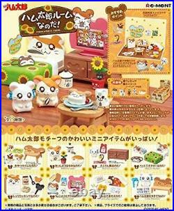 RE-MENT Trotting Hamtaro Room 8 Item Complete BOX Figure with from Japan New