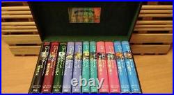 Rare! Harry Potter Complete Book & Seizansha Special Wooden Box From Japan