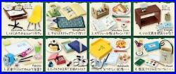 Re-Ment Petit sample series Miniature PENCIL CAFE complete set from JAPAN