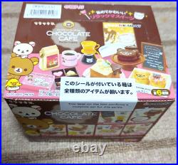 Re-Ment Rilakkuma Chocolate Cafe Full Set Complete Box Unopened from Japan