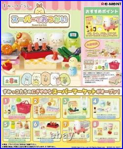 Re-Ment Sumikko Gurashi Supermarket Full Complete set of 8 from JAPAN NEW F/S