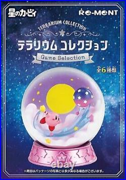 Re-ment Kirby Terrarium Game Selection Box Set 6 type all complete from Japan