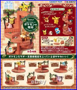 Re-ment Pokemon's Steps Full Complete set of 6 mini figure from JAPAN NEW F/S