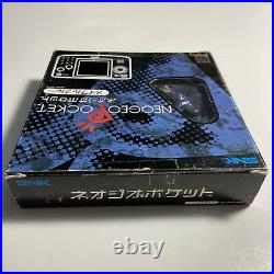 SNK Neogeo Pocket Console Maple Blue Edition Complete / CIB From Japan