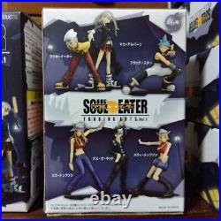 SOUL EATER TRADING ARTS Figure Complete Set of 6 From Japan Good Condition F/S