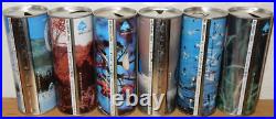 SUNTORY BIRDS Complete set of 6 Straight Steel cans from JAPAN (50cl)