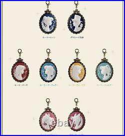 Sailor Moon Cameo Charm Complete Set of 7 Mascot Figure from Japan New