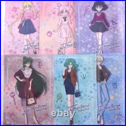 Sailor Moon Eternal x JINS Eyeglass cloth Complete Set From Japan New