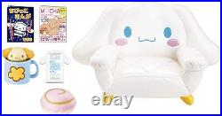 Sanrio Cinnamoroll Room 8pcs Complete set Re Ment Miniature toy from Japan