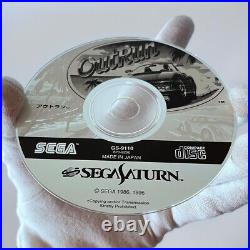 Sega Saturn Out Run Complete Set SS Retro Game Excellent Condition from Japan JP