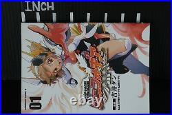 Senki Zesshou Symphogear Vol. 1-3 Complete Manga LOT (Damage) from JAPAN