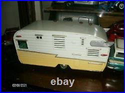 Shasta Trailer Tin Vintage Japan BEAUTY from Rambler Vacation Set 100% Complete