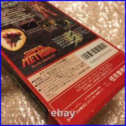 Super Metroid Complete Set! Nintendo Super Famicom SFC From Japan Import Used