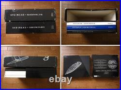 Syd Mead KRONOLOG Complete Art Set Japan Design Book withLD Good Used From Japan