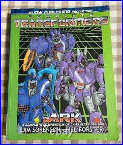 TRANSFORMERS THE COMPLETE ARK Book Jim Sorenson and Bill Forster From Japan