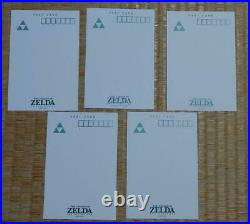 The Legend of Zelda Postcard Lot of 5 Complete Set Campaign from Japan