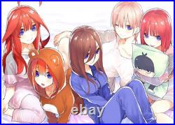 The Quintessential Quintuplets Pajama Figure Complete Set of 5 F/S from JAPAN