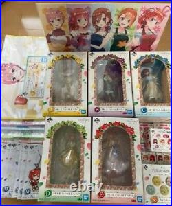 The Quintessential Quintuplets With you. Ichiban Kuji Full Complete Set from Jp