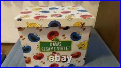 UNIQLO KAWS x Sesame Street Complete Box Doll Toy from Japan New C319