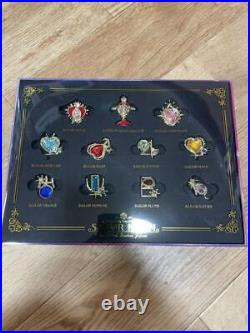 USJ Limited Sailor Moon Pins Complete Set Box 2022 Universal Studios From Japan
