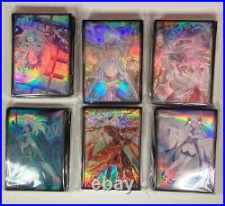 Yugioh Yu-Gi-Oh Secret Shiny Box Sleeve 6 Types Set complete From Japan